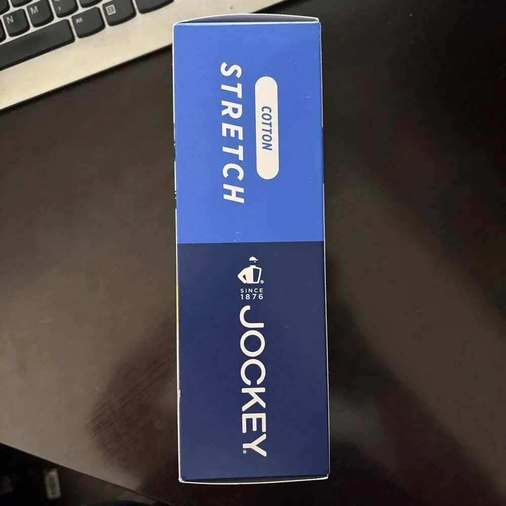 Jockey Boxer Briefs ActiveStretch Men’s Cotton Large 36-38 4 Pack $36